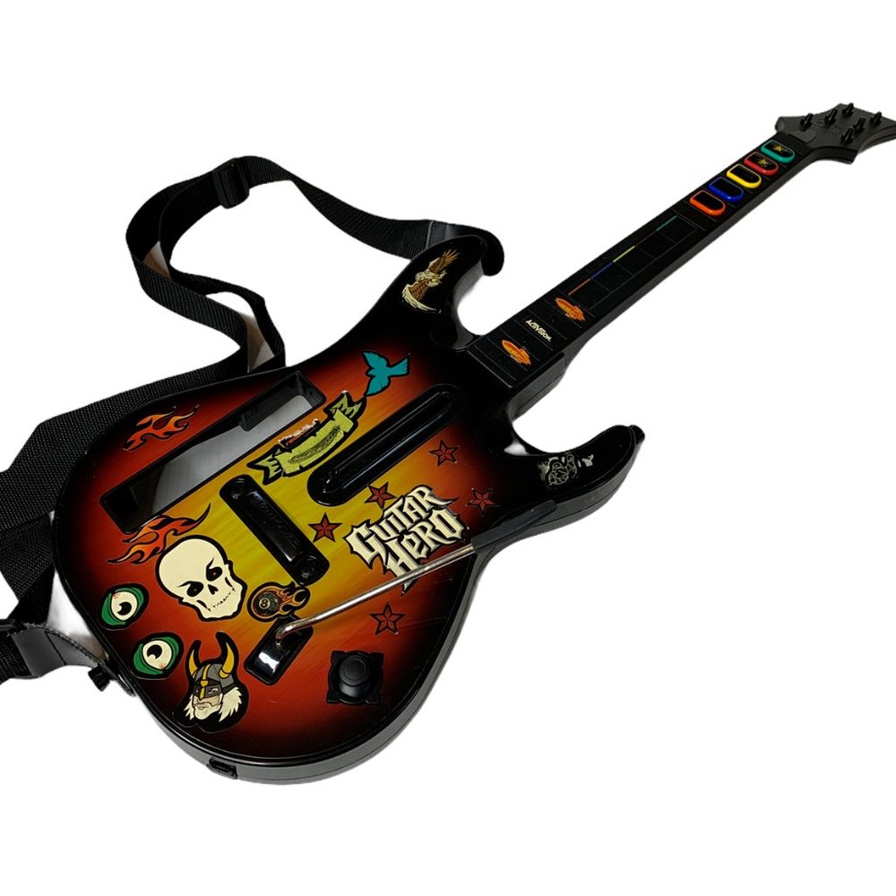 RedOctane Nintendo Wii Sunburst Guitar Hero Controller